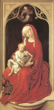 ロジャー・ファン・デル・ウェイデン Painting - 聖母子 デュラン・マドンナ ロジャー・ファン・デル・ウェイデン